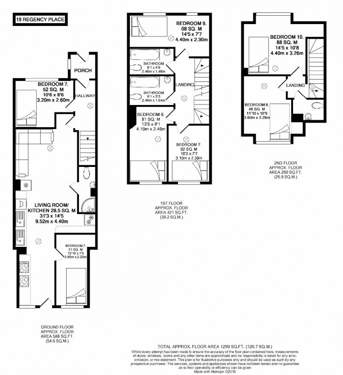 Floorplan for 19 Regency Place