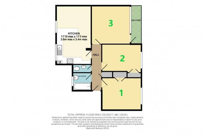 Floorplan for Wemyss Court (Near CCCU)