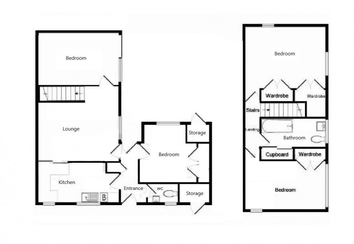 Floorplan for 8 Payton Mews - 4 Bedroom Student Home - CCCU