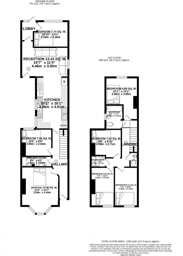 Floorplan for 20 North Holmes Road, Canterbury