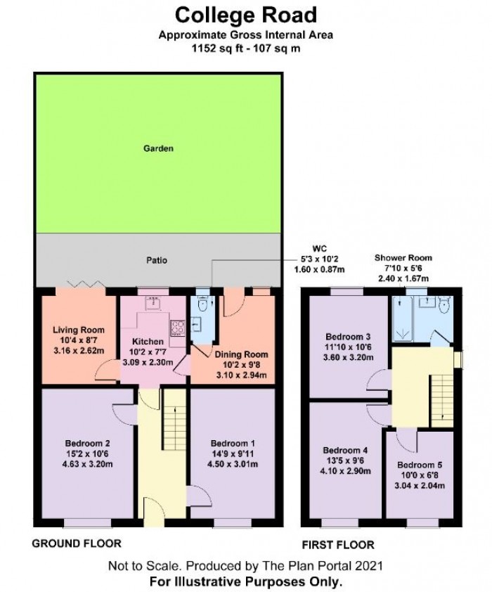 Floorplan for 7 College Road