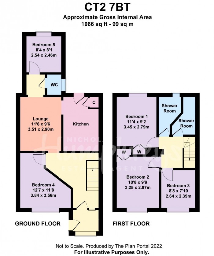 Floorplan for Long Meadow Way