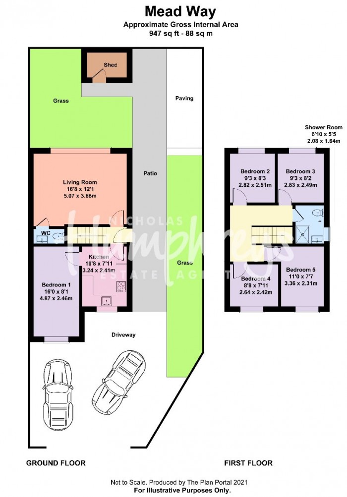 Floorplan for Mead Way