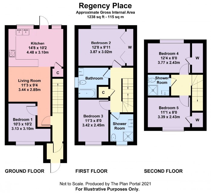 Floorplan for Regency Place